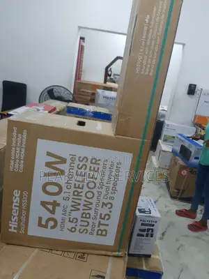Multi-Connectivity Soundbar 540w Hisense Subwoofers
