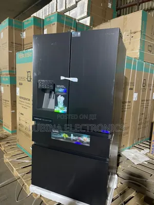 Photo - Brand New Hisense Side-by-Side Refrigerator✓Dispenser✓Silver