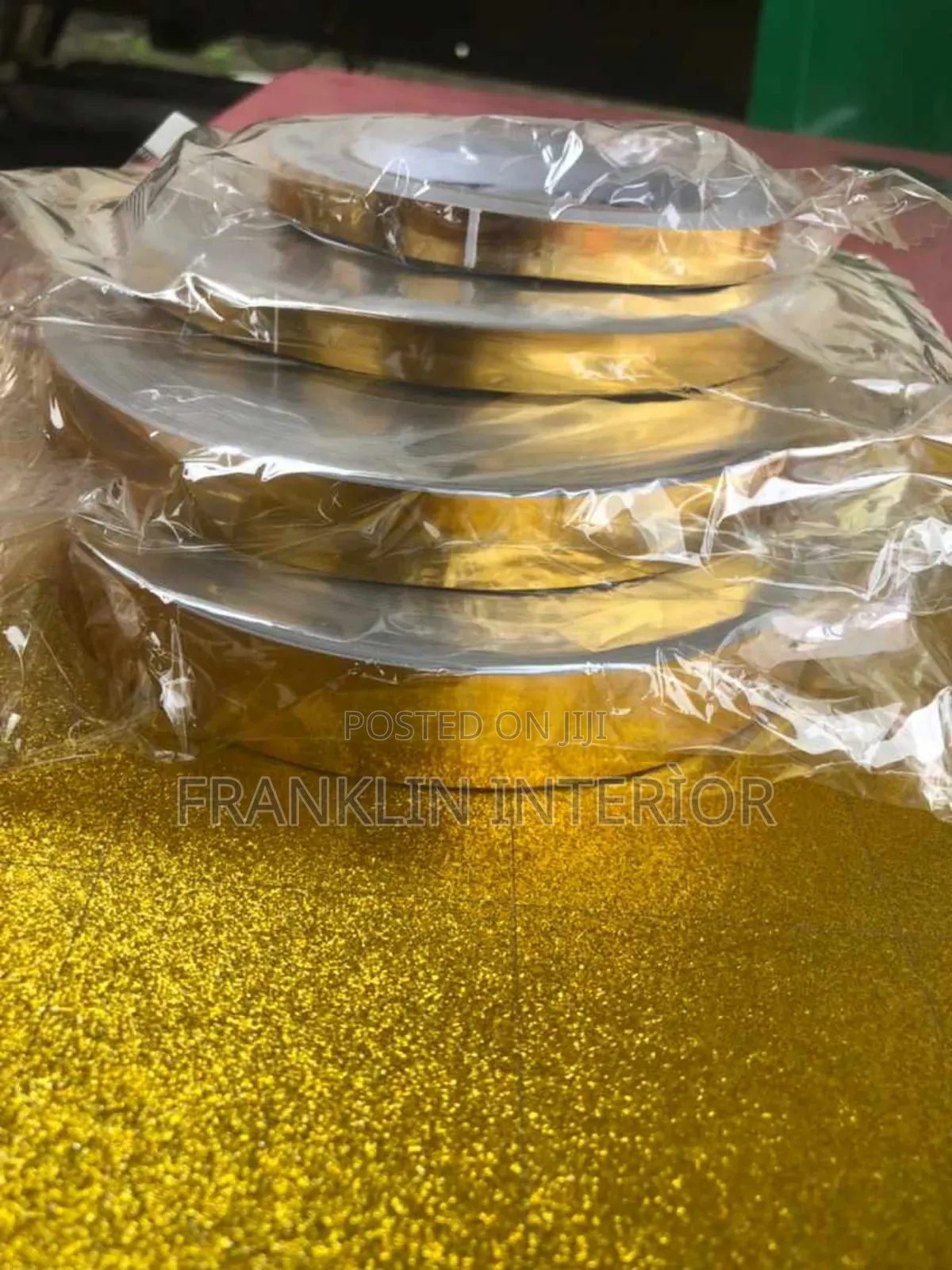 Shinning Gold Tape.