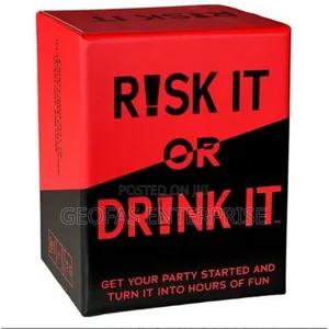Risk It or Drink It Party Starter Card