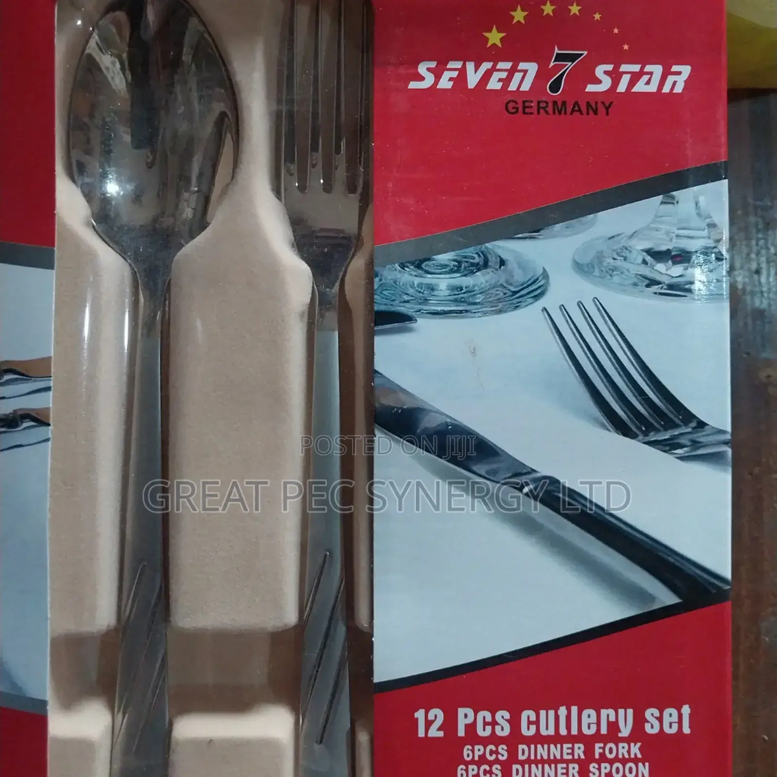 12 Pieces Cutlery Spoon (Spoon And Fork)