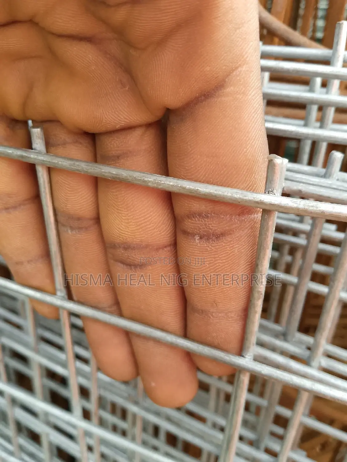 Galvanized Mesh Wire 2"*2" by 3mm Thickness