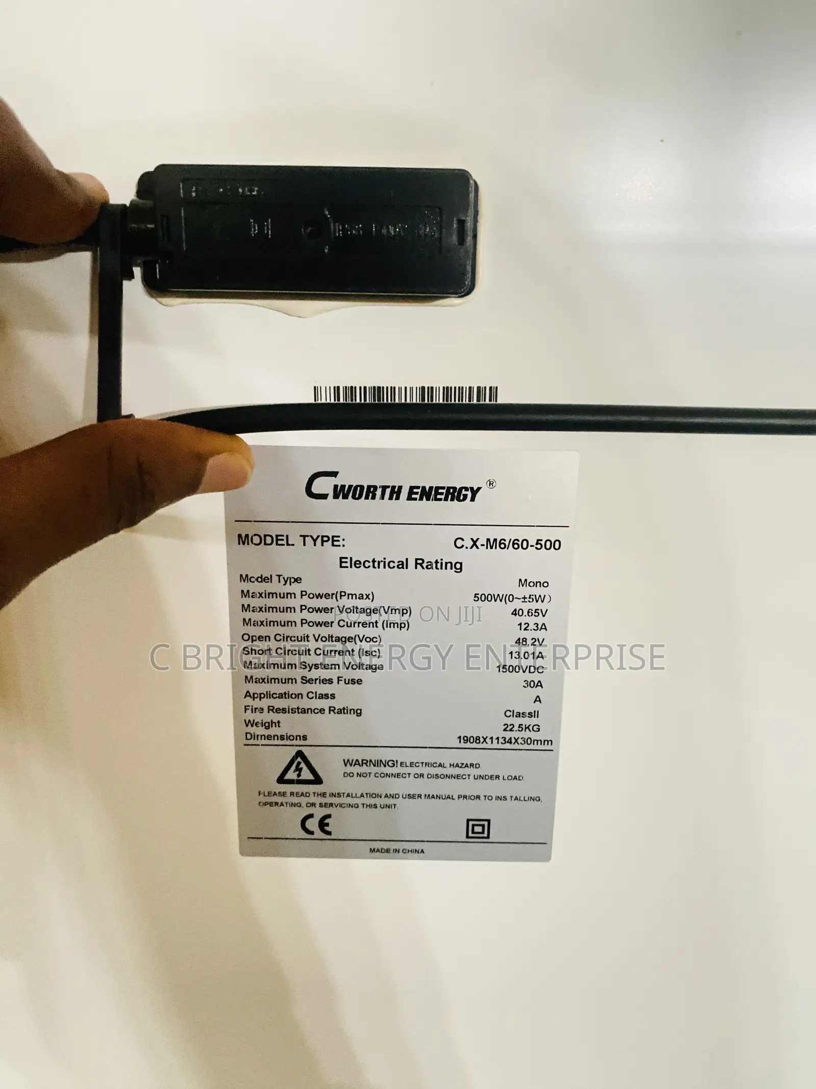 500watts Worth Energy Solar Panels