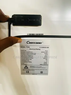 500watts Worth Energy Solar Panels