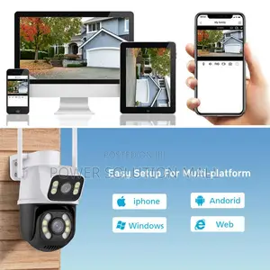 Dual Lens Wifi Security Camera