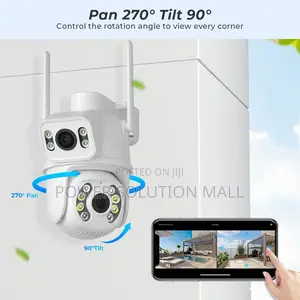 Dual Lens Wifi Security Camera