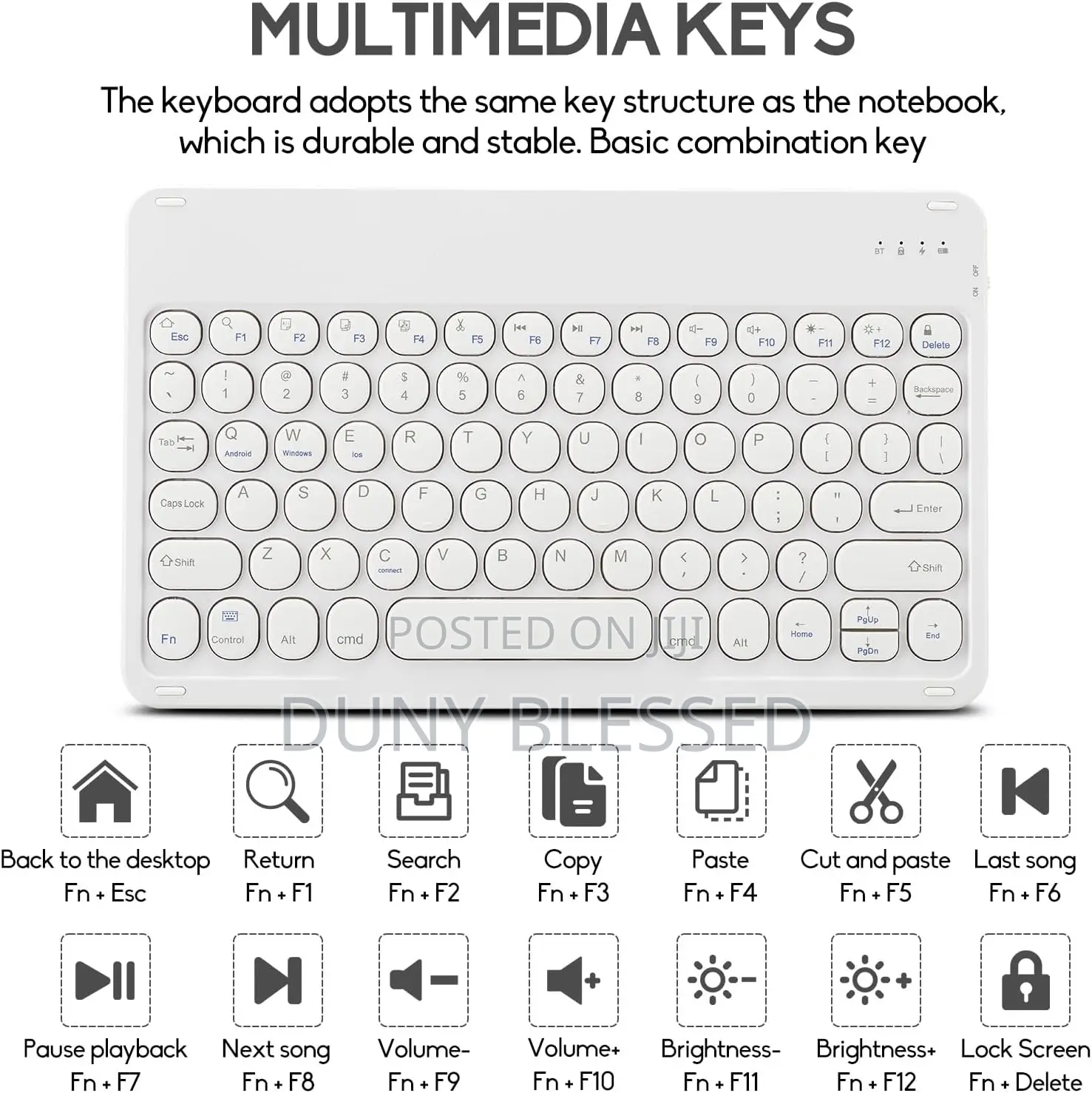Ultra-Slim Bluetooth Keybaord and Mouse