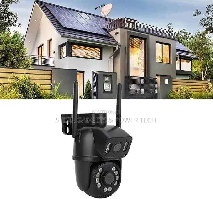 Smart Dual Lens Wifi Security Camera