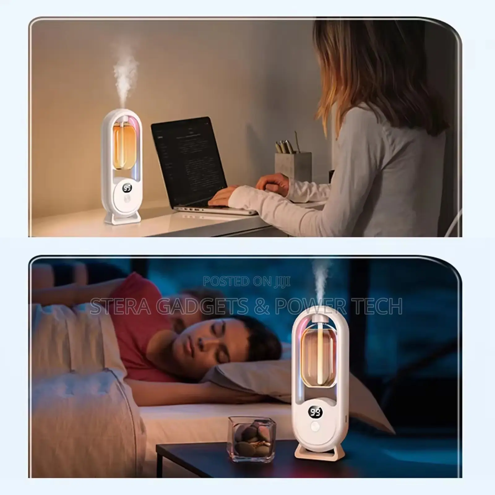 5 Gear Rechargeable Led Display, Ultrasonic Diffuser,