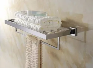Multiple Towel Holders (Silver)