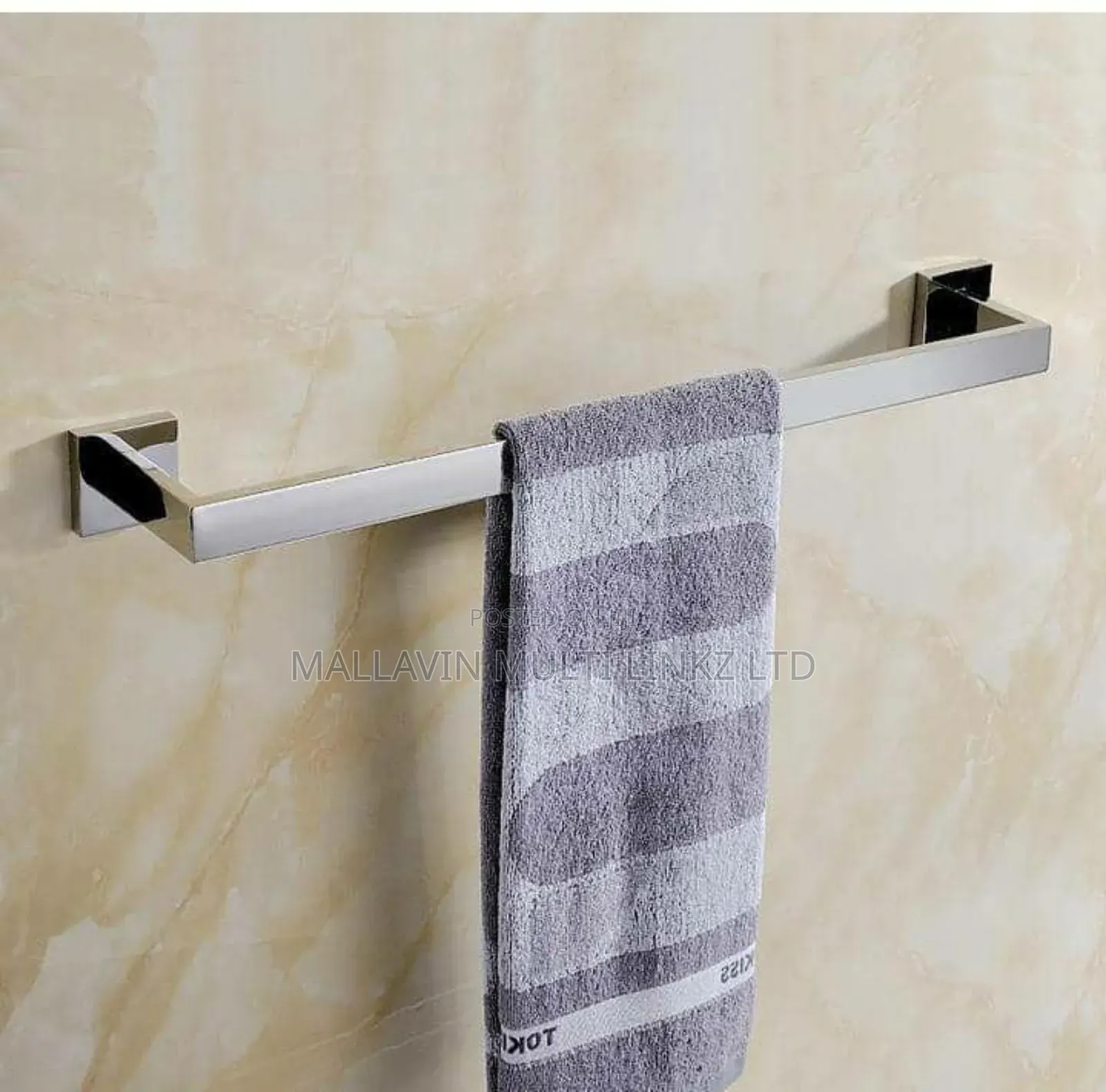 Stainless Single Towel Rail
