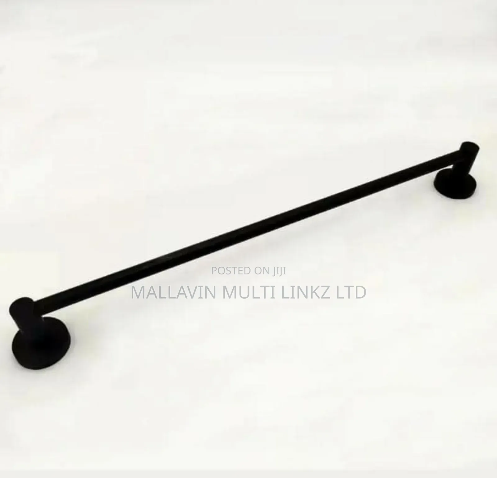 Matt Black Bathroom Accessories Set
