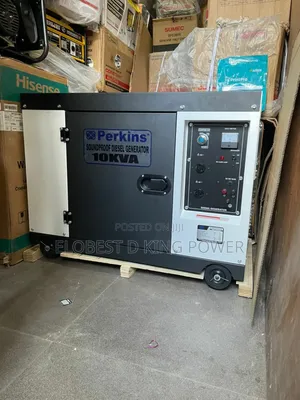 Perkins Diesel Soundproof Generator 10kva 100% Copper Coil