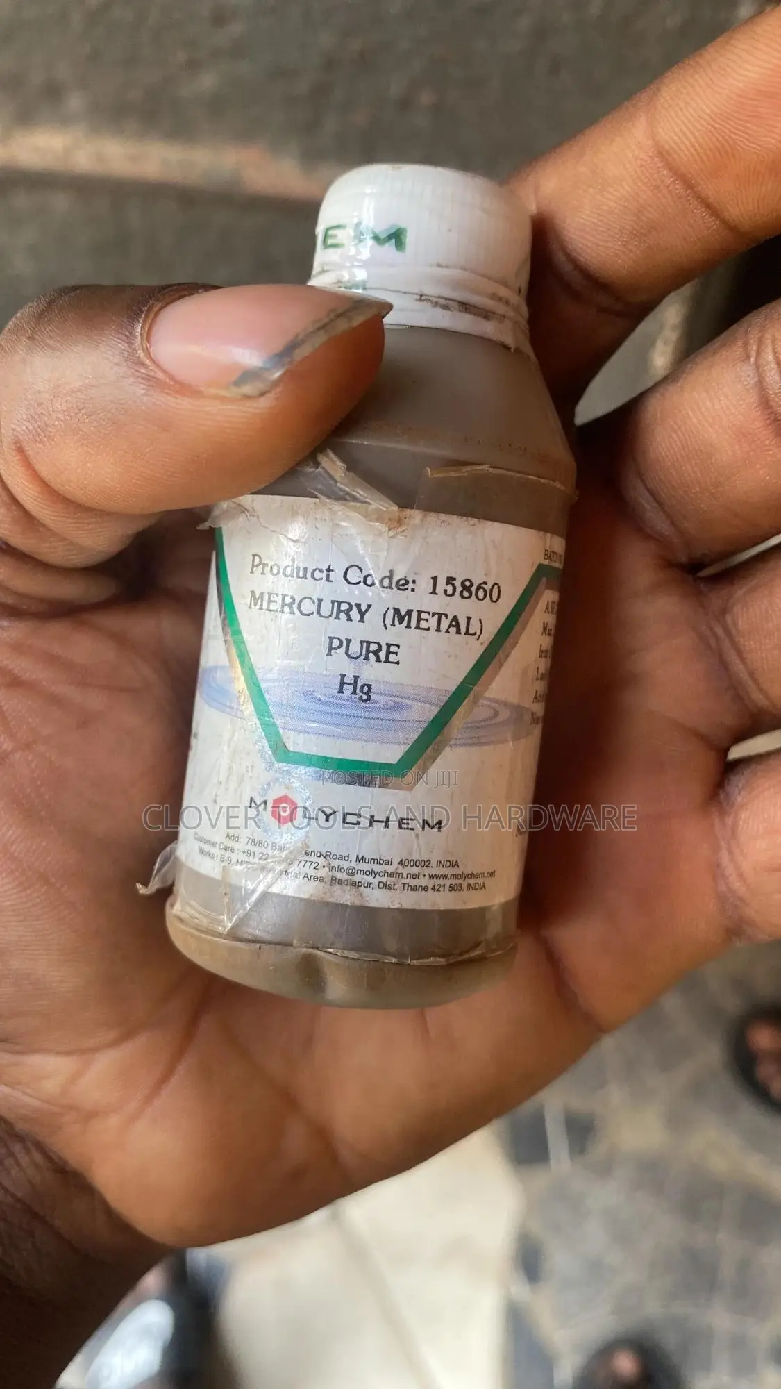 Liquid Mercury