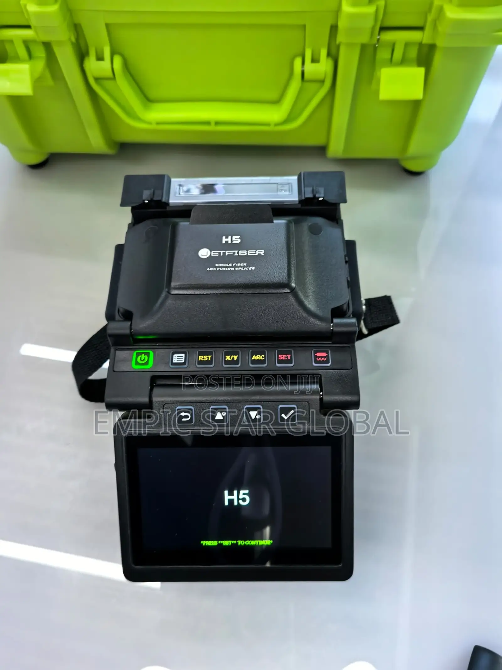 Jetfiber H5 Core Alignment Fusion Splicer