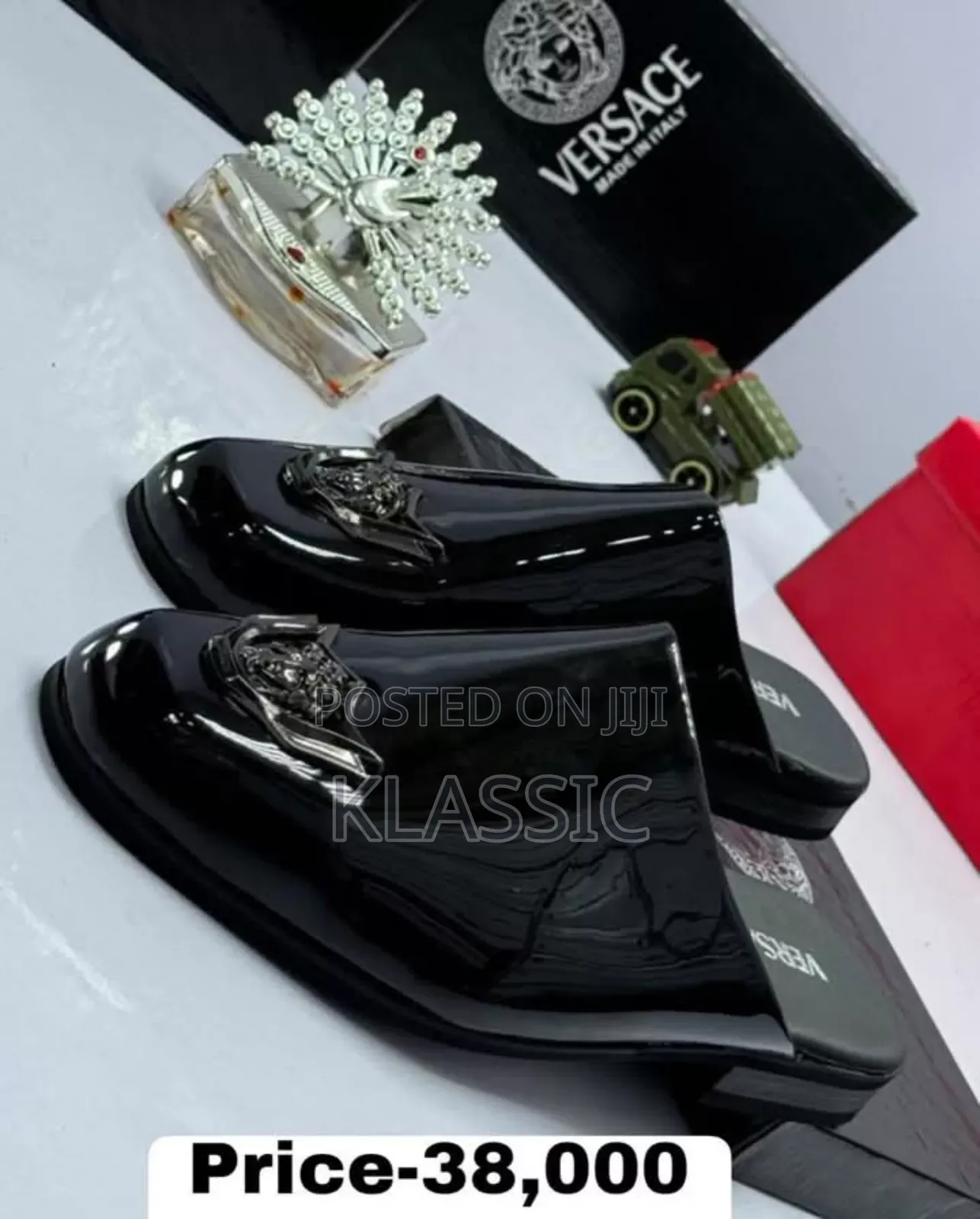 Black Half Cover Luxury Shoe