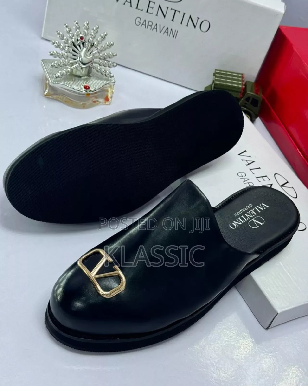 Black Half Cover Luxury Shoe