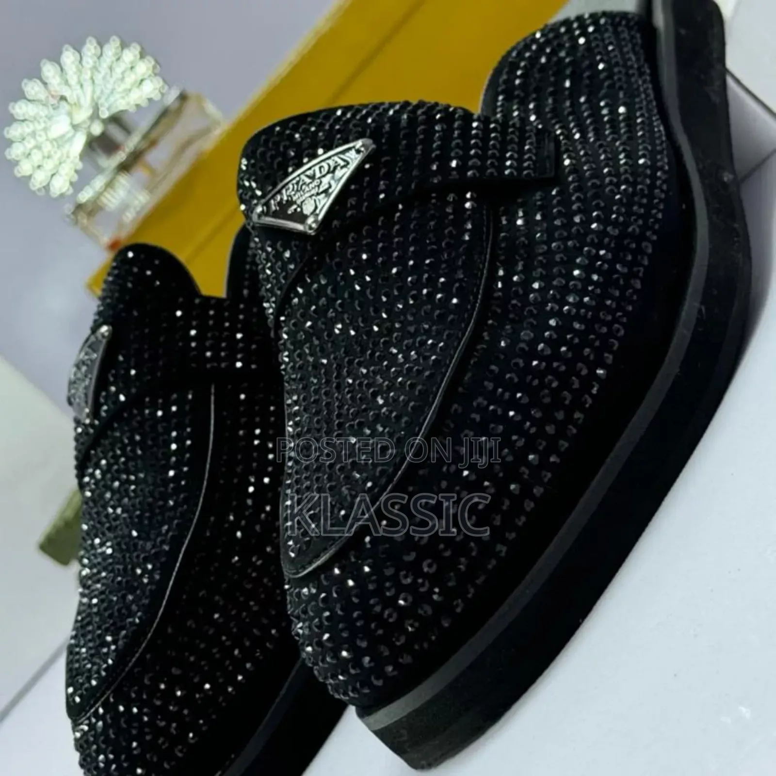 Black Half Cover Luxury Shoe
