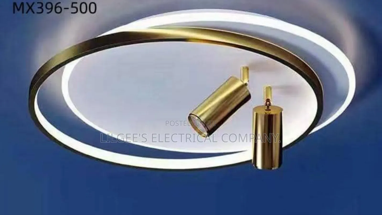 Led Ceiling Fitting Chandelier With 2 Track Lights