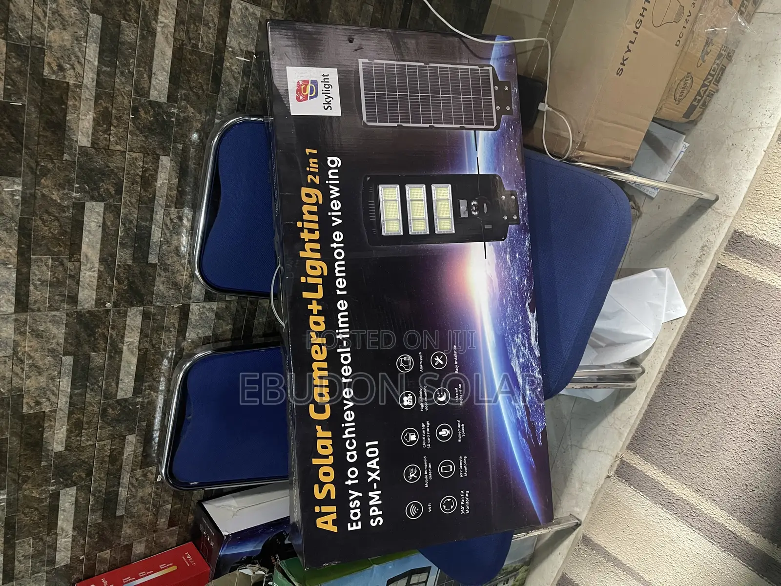 Solar Ai Camera Lighting 450watts