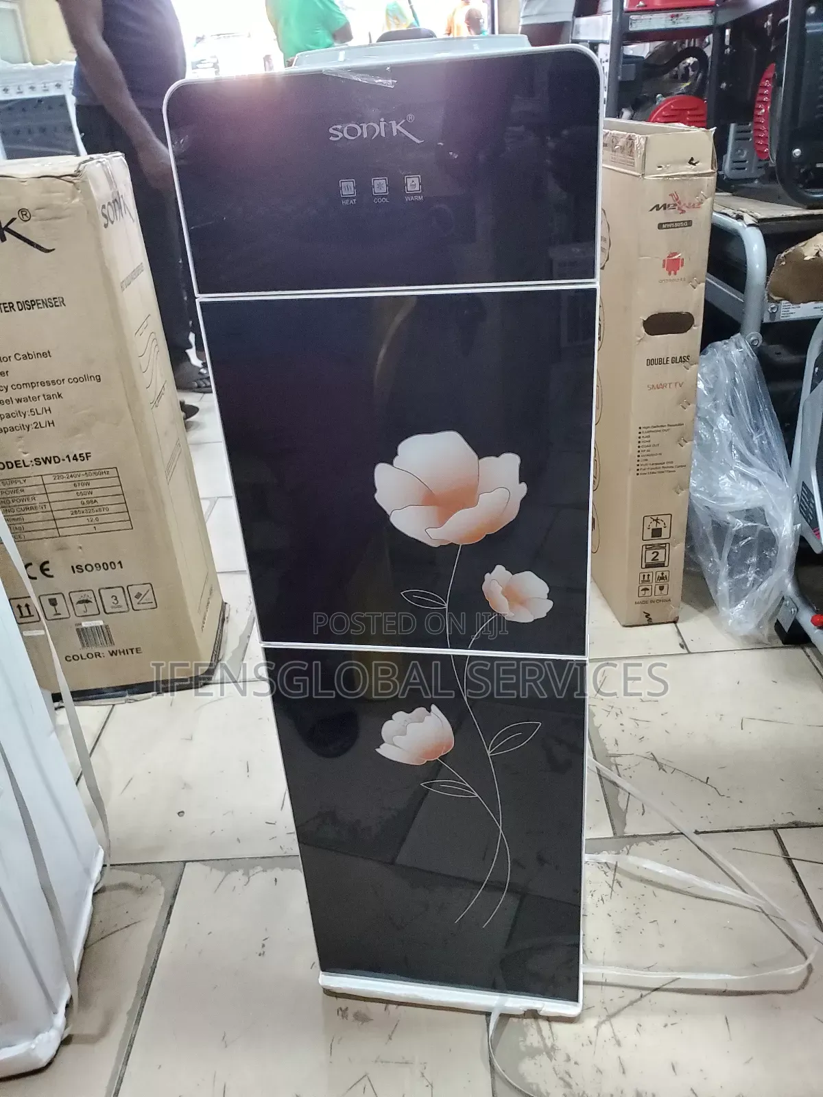 Sonik Water Dispenser With Fridge