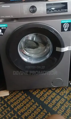 8kg Hisense Front Loader Inverter Washing Machine