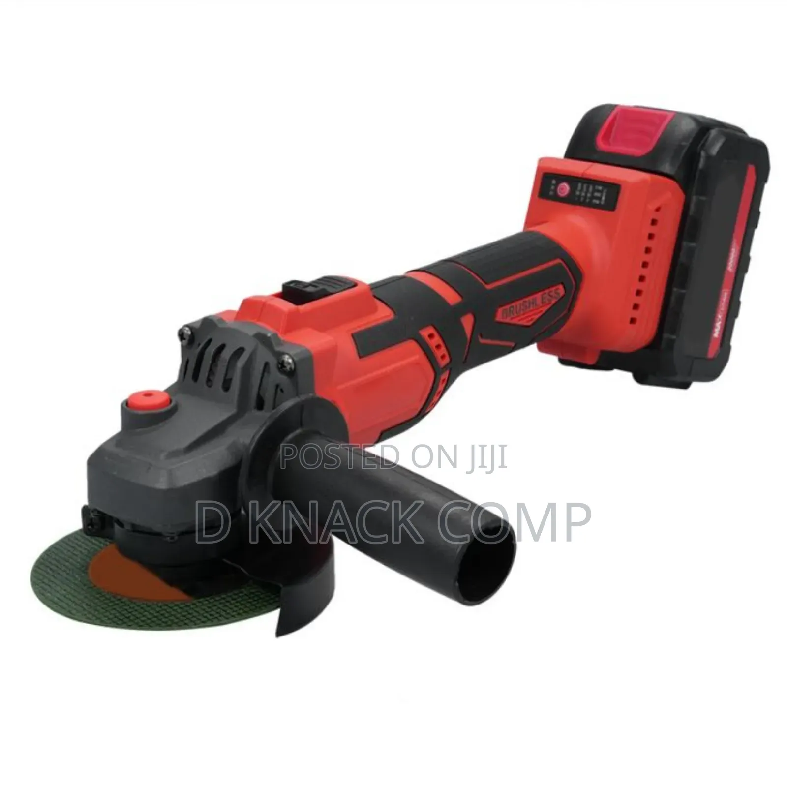 Cordless Angle Grinder 21V 9000RPM Brushless Grinders Tools