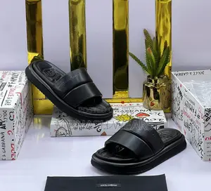 Dolce Gabbana Leather Luxury Slip