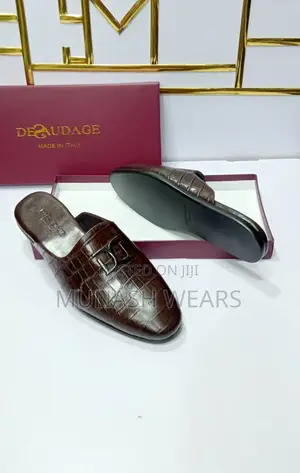 Italian Leather Half Shoe