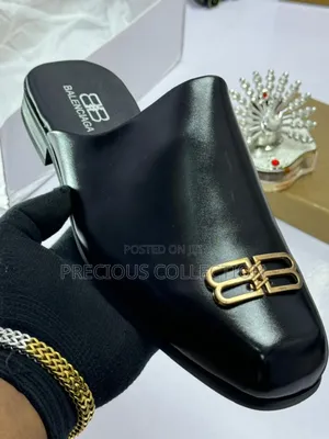 Top Quality Classic Leather Half Shoes