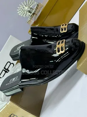 Top Quality Classic Leather Half Shoes