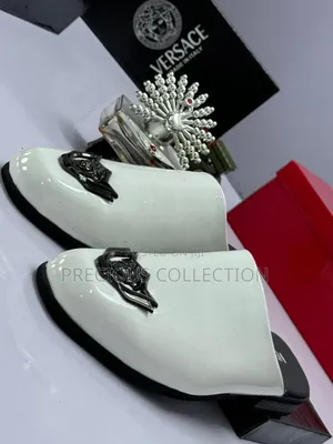 Men's Versace Classic Leather Half Shoes
