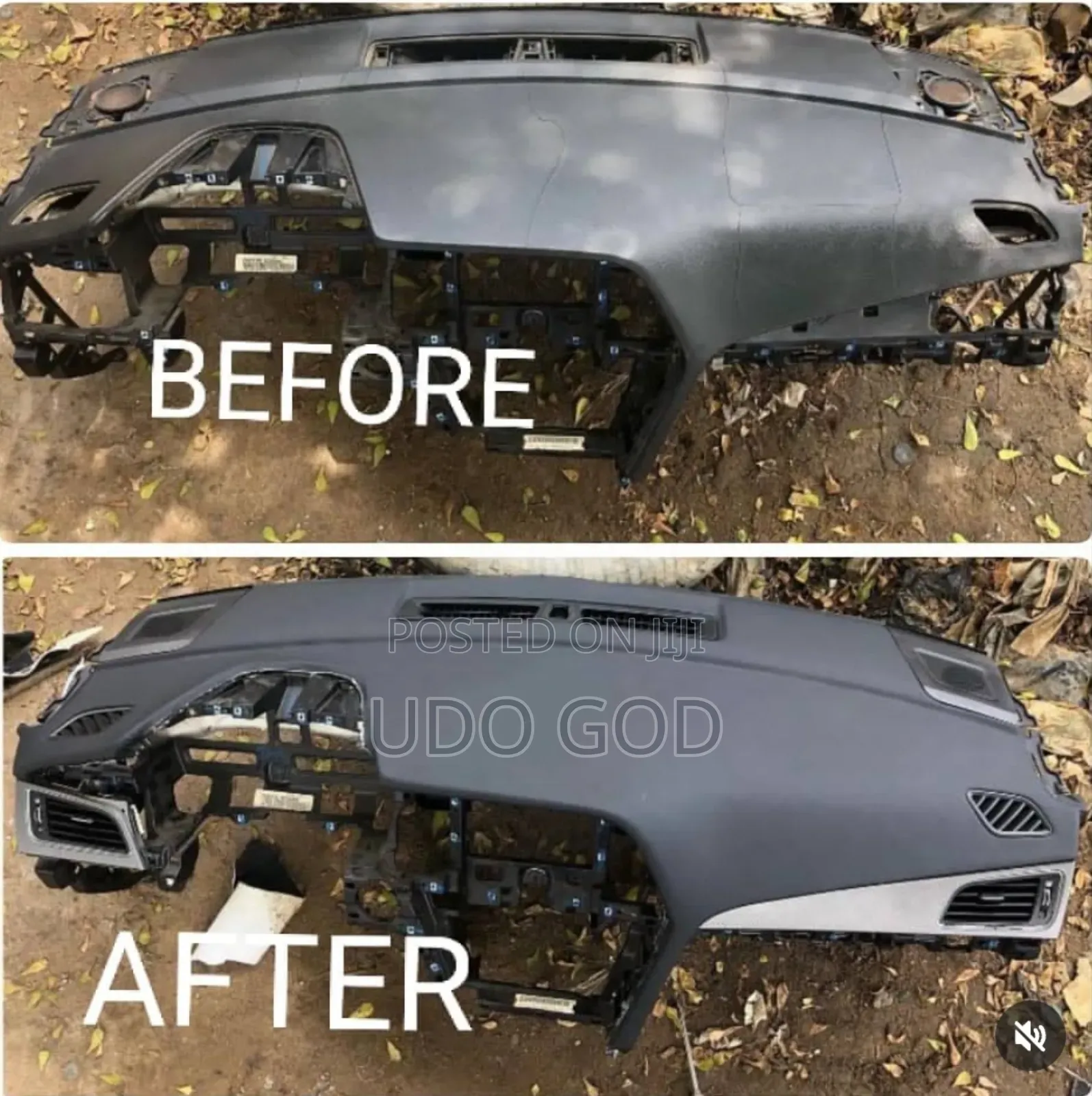 Dashboard Upholstery Work