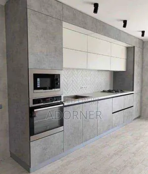 Luxury Kitchen Cabinets With High Gloss Material