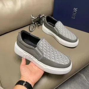 Unisex Dior White Sole Loafers