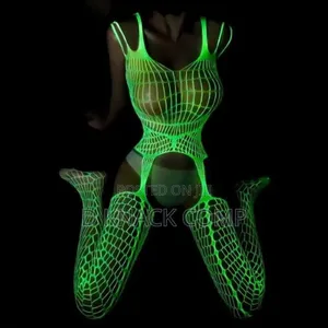 Glow / Luminescent Sexy Lingerie Erotic Lace Pajamas