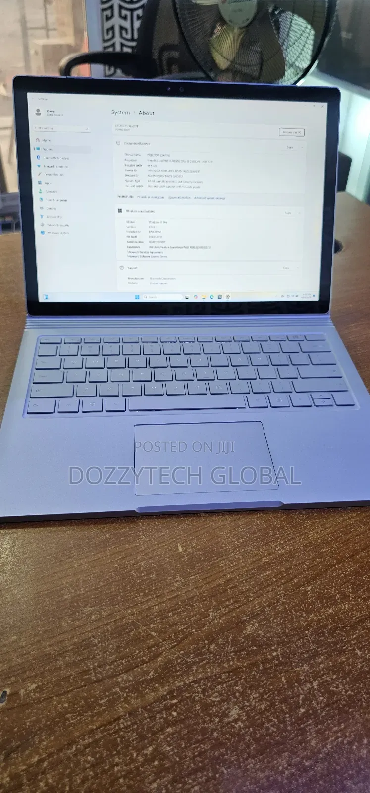 Laptop Microsoft Surface Book 16GB Intel Core I7 SSD 512GB