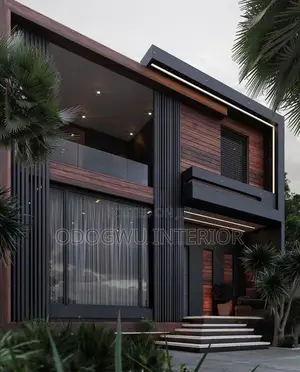 Exterior Fluted Pannel and Full House Decor