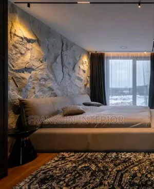 Beautiful Room Decorated With Pu Stone.