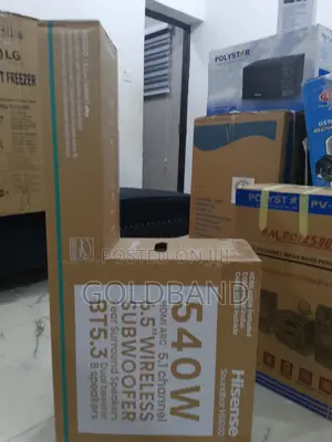 Hisense 540watt His5100 Quality Durable Subwoofer Sound Bar