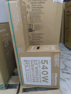 Hisense 540watt His5100 Perfect Audio Subwoofer Sound Bar