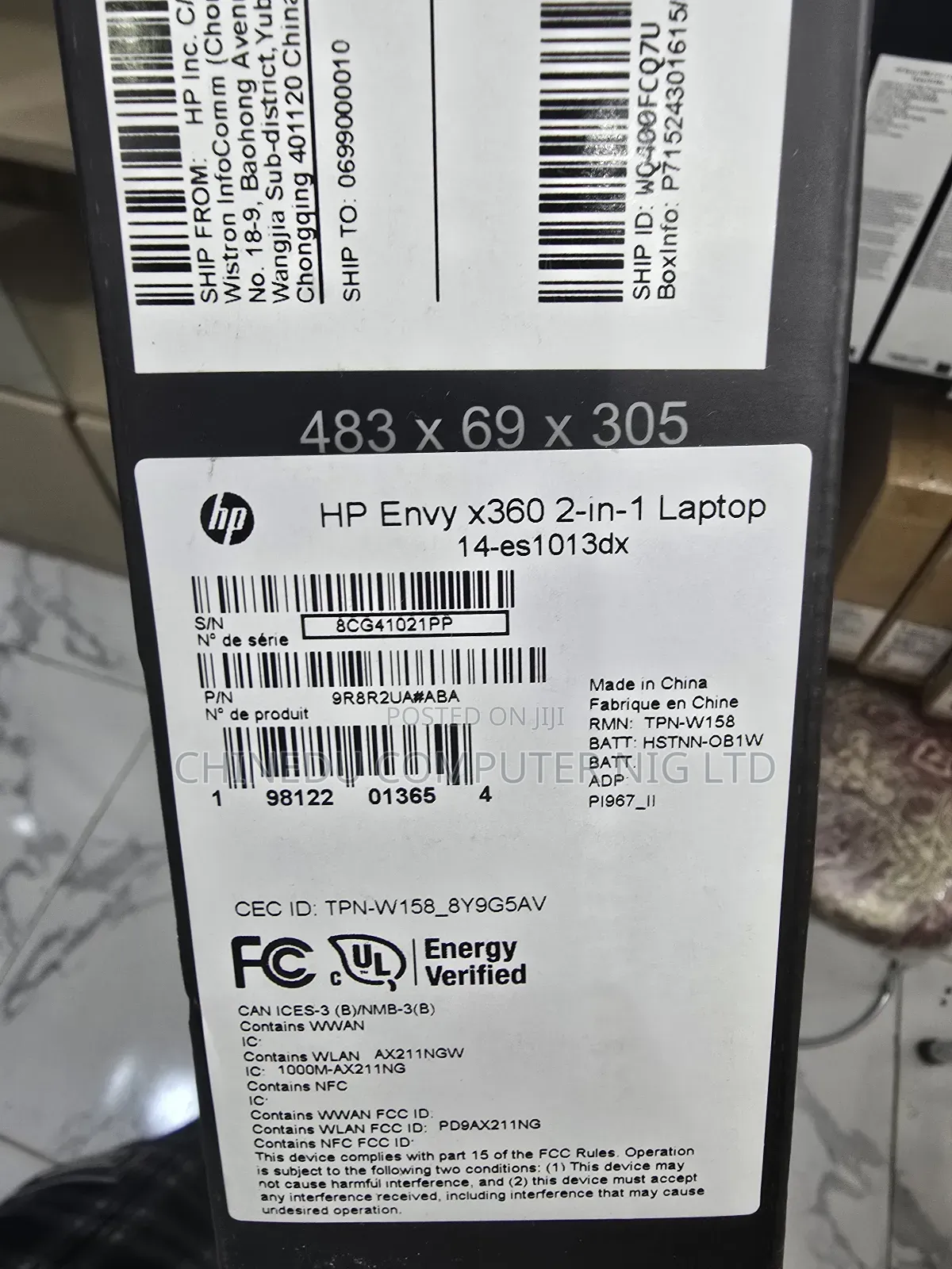 New Laptop HP Envy X360 8GB Intel Core i5 SSD 512GB