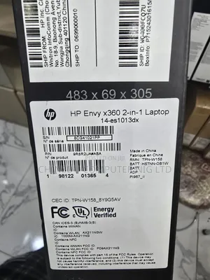 New Laptop HP Envy X360 8GB Intel Core i5 SSD 512GB