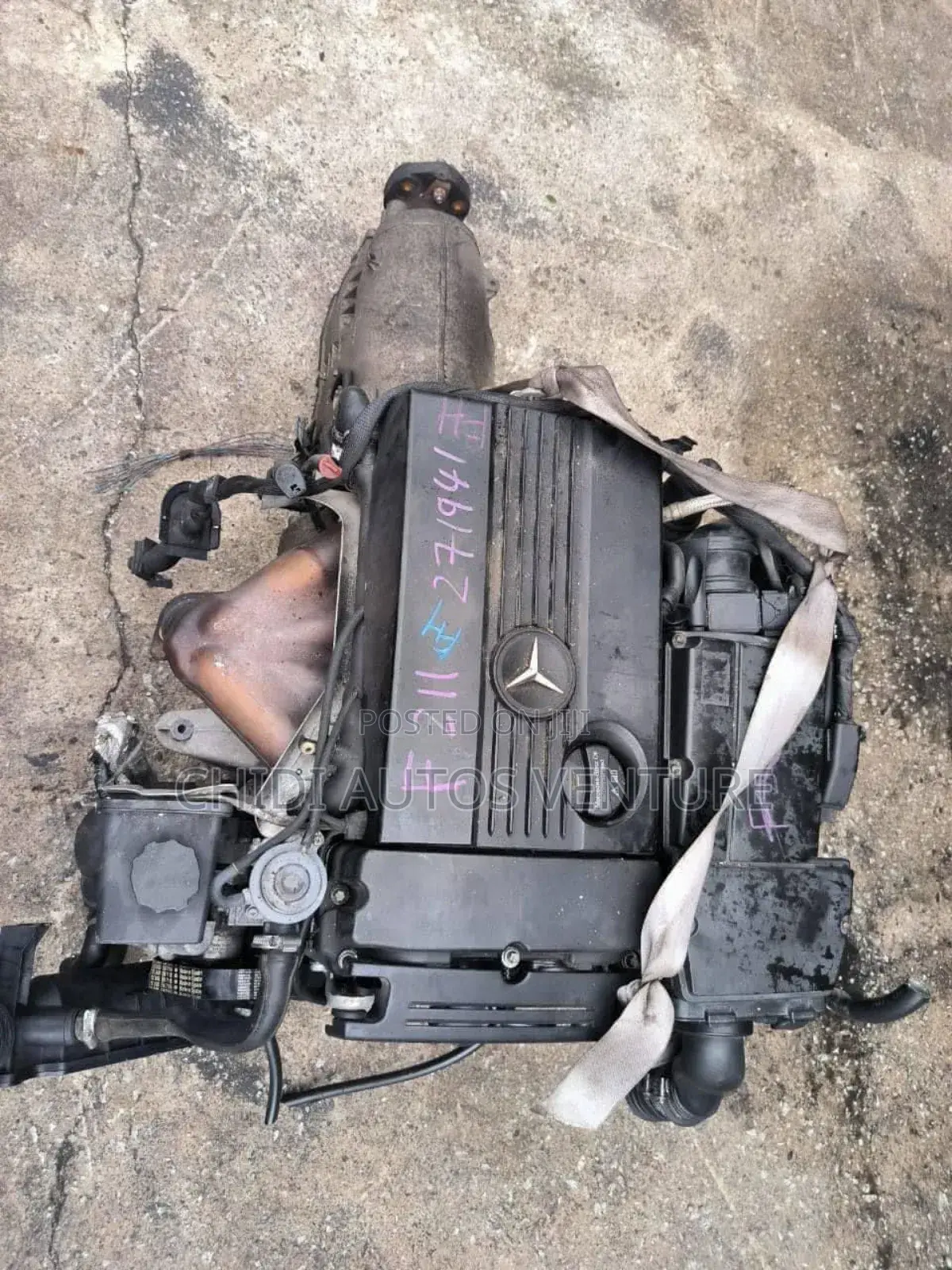 Complete Engine and Gear Box