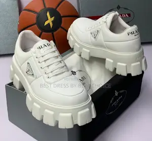 Prada Milano Luxury White Shoe