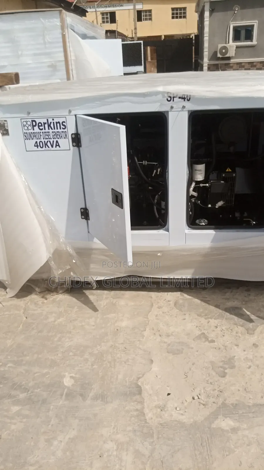 40kva Perkins Soundproof Diesel Generator 100% Copper Coil