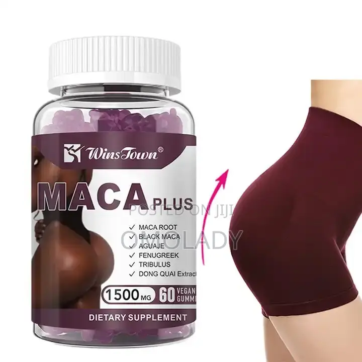Maca Plus Gummies (1500mg) | Hips and Butt Enhancement