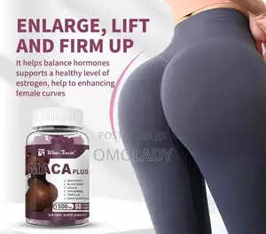 Maca Plus Gummies (1500mg) | Hips and Butt Enhancement
