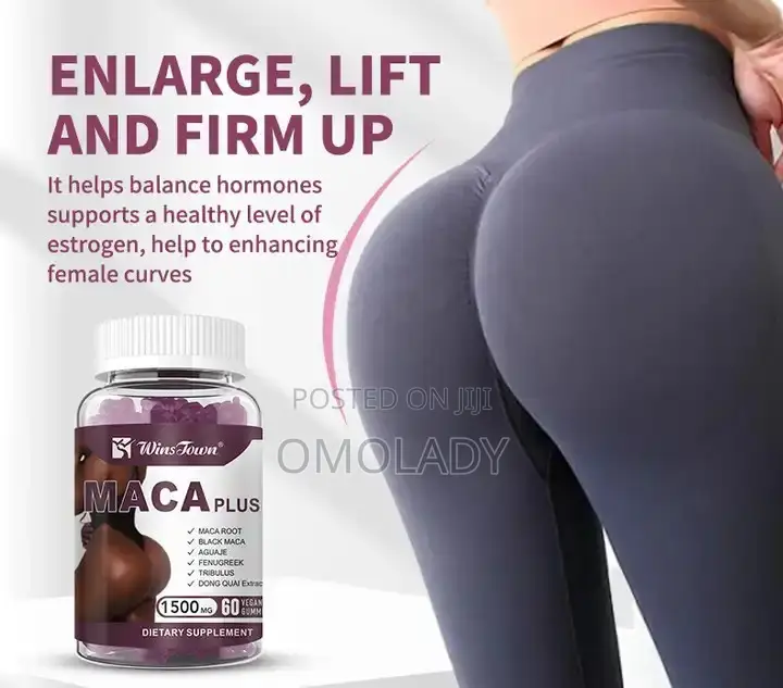 Maca Plus Gummies (1500mg) | Hips and Butt Enhancement