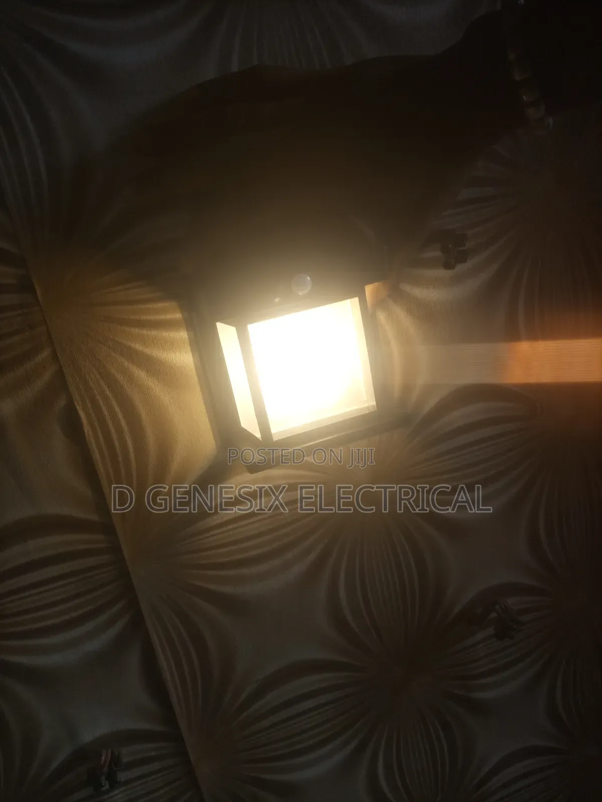 Solar Interaction Wall Light